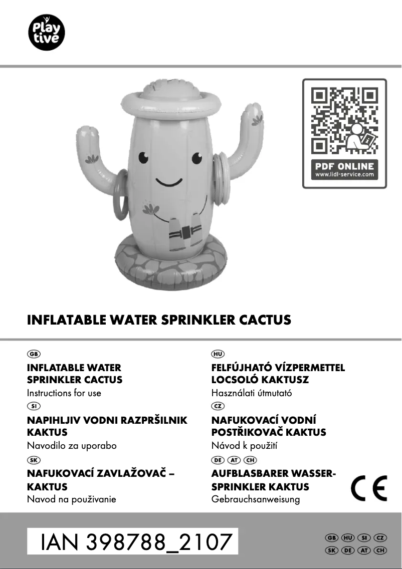 Imagen de la primera página del manual del dispositivo IAN 398788