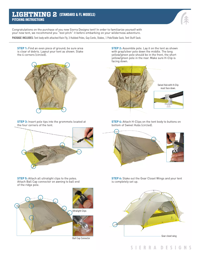 Image de la première page du manuel de l'appareil Lightning 2