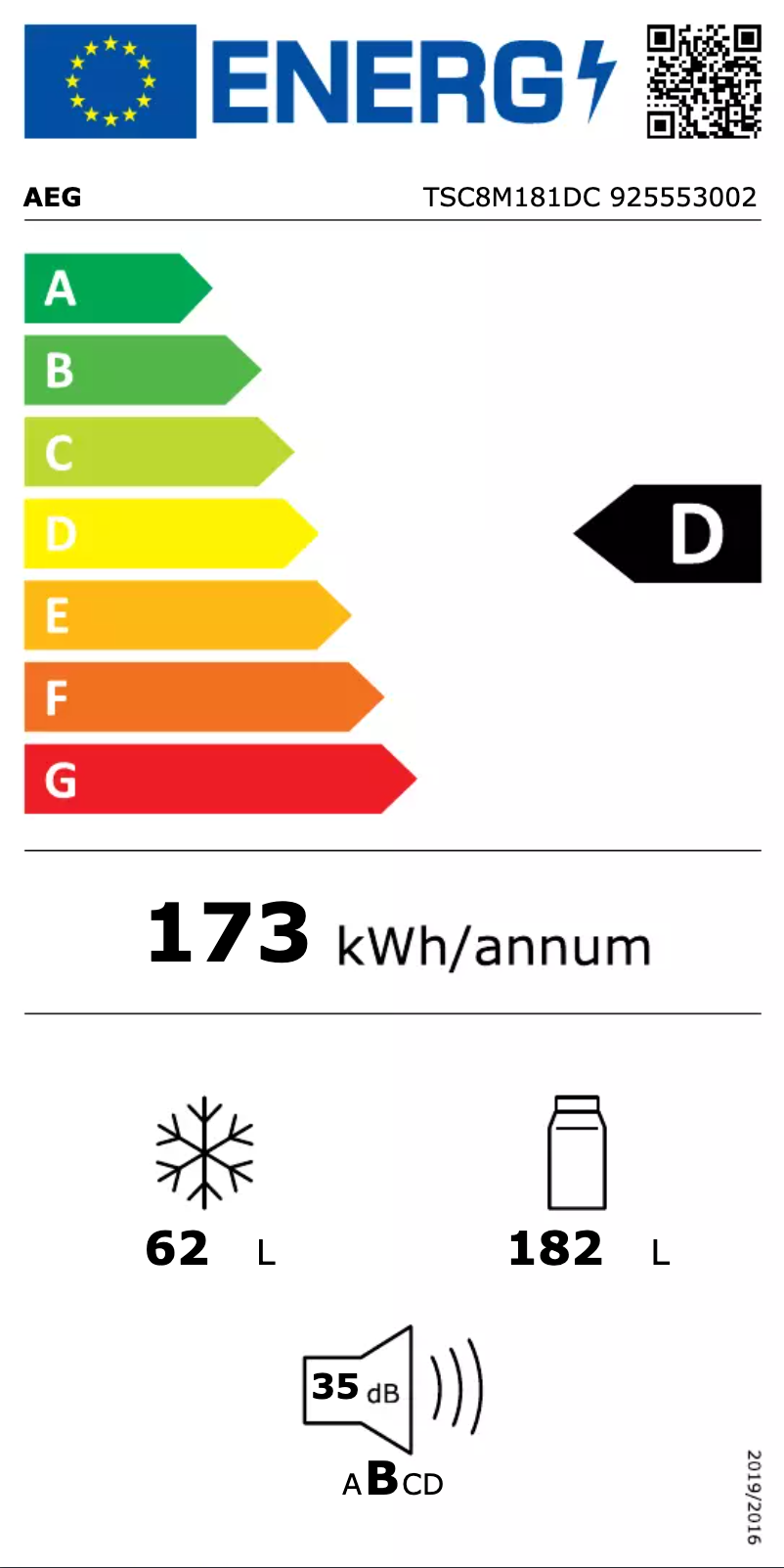 Image de la première page du manuel de l'appareil TSC8M181DC
