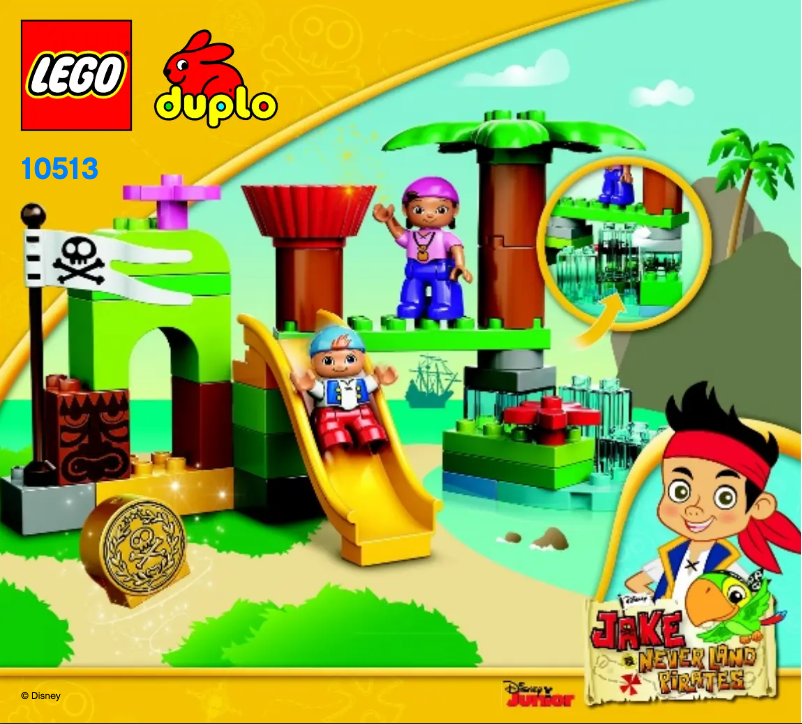 Imagen de la primera página del manual del dispositivo Duplo 10513