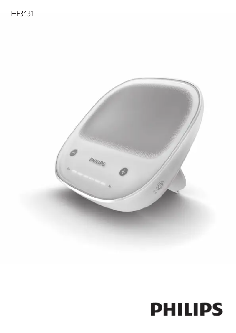 Page 1 de la notice Manuel utilisateur Philips EnergyUp HF3431