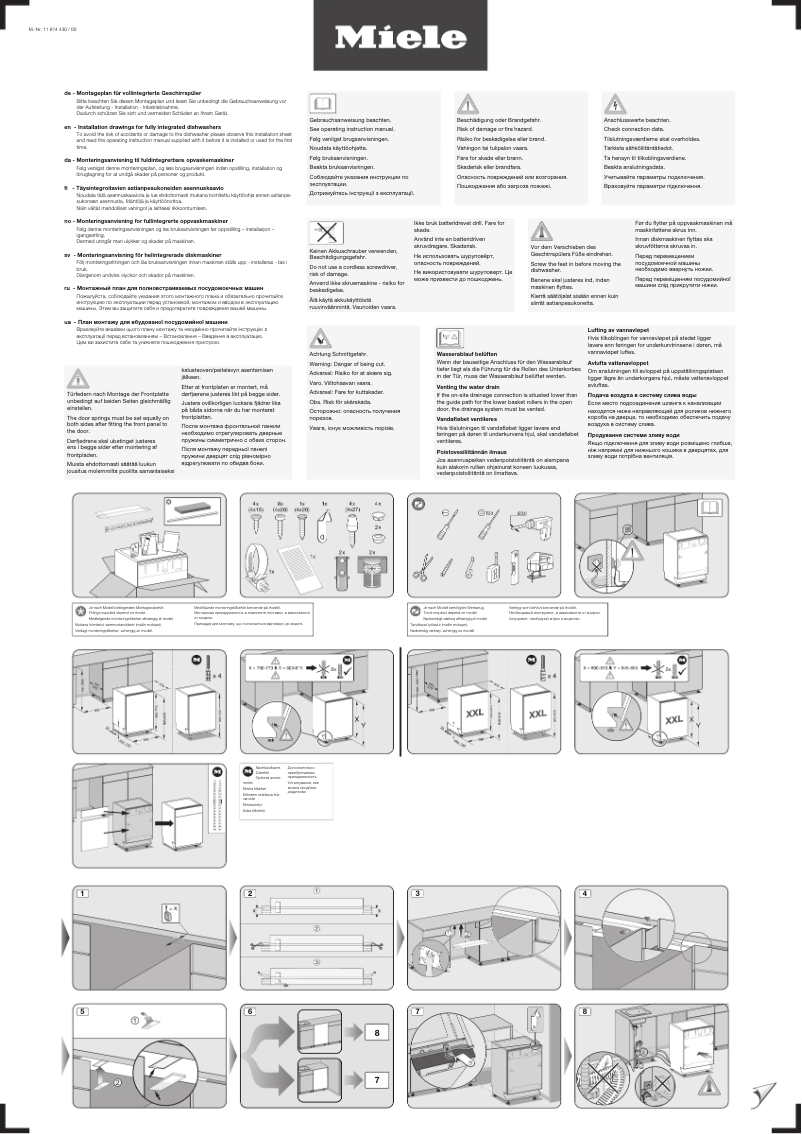 Image de la première page du manuel de l'appareil G 7474 SCVi AutoDos Excellence