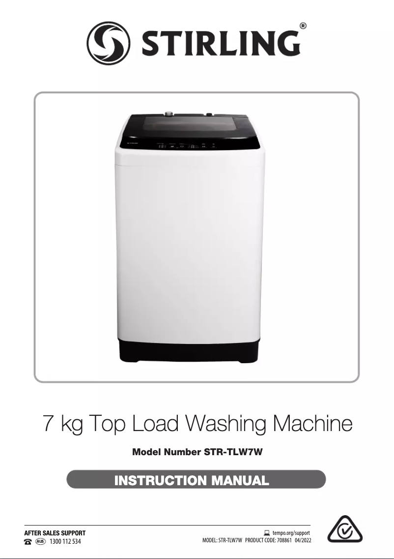 Page n°1 - Manuel utilisateur Stirling STR-TLW7W