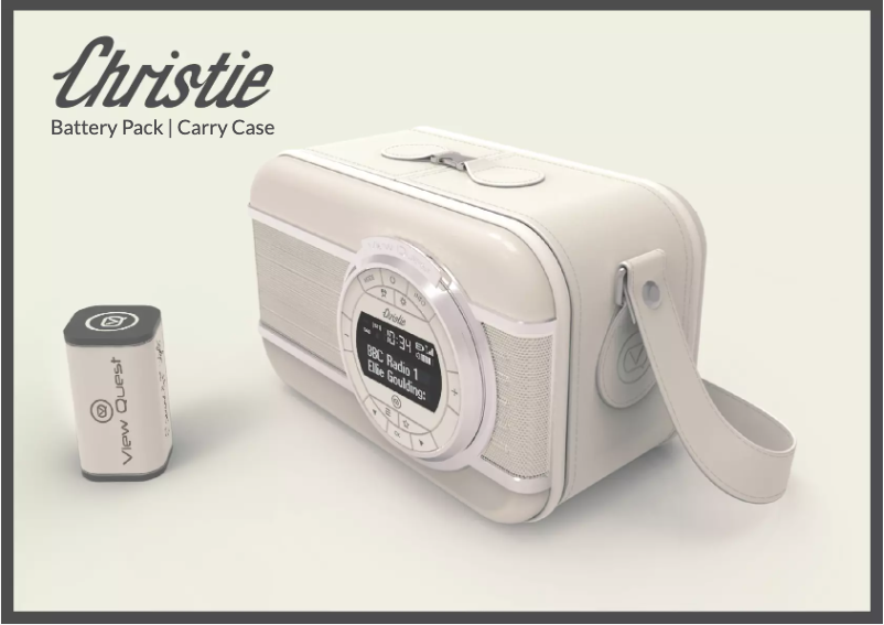 Página 1 del manual Manual de usuario View Quest Christie Battery Pack