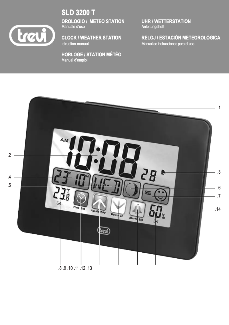 Image de la première page du manuel de l'appareil SLD 3200 T