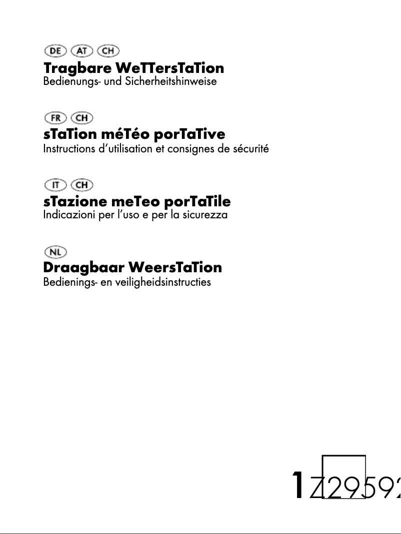 Page 1 de la notice Manuel utilisateur Rocktrail Z29592