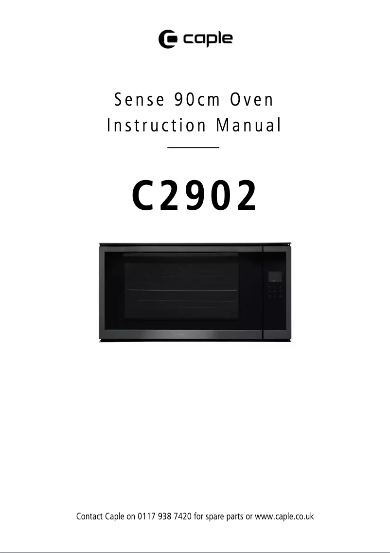 Page 1 de la notice Manuel utilisateur Caple C2902SS