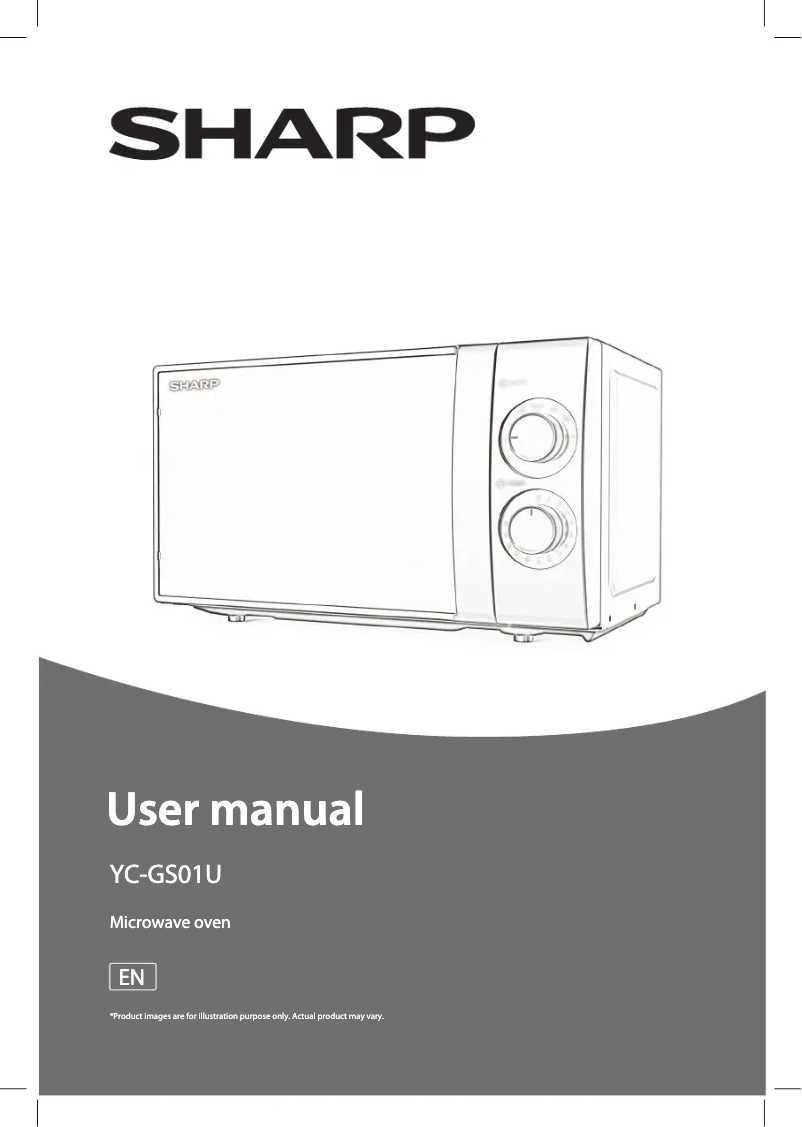 Page n°1 - Manuel utilisateur Sharp YC-GS01U