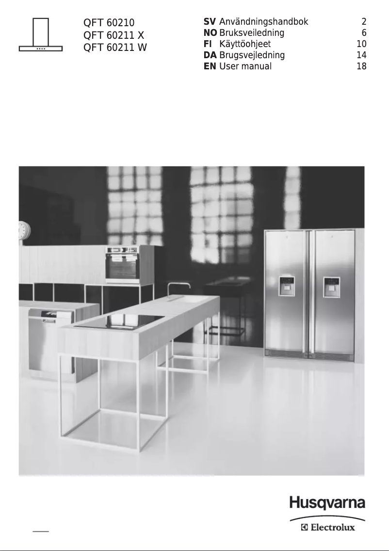 Image de la première page du manuel de l'appareil QFT60210W