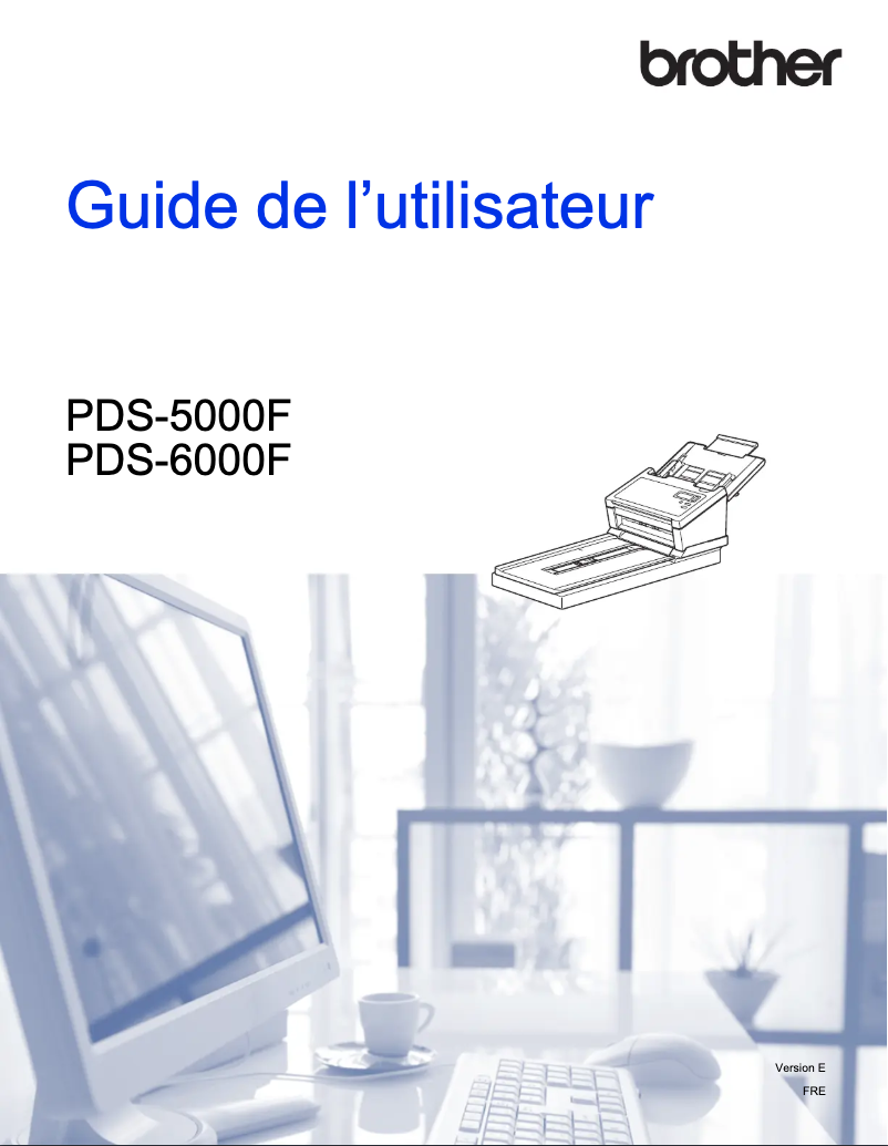 Image de la première page du manuel de l'appareil PDS-6000F