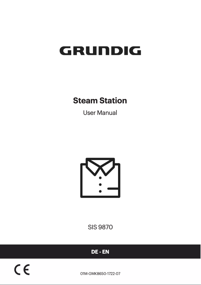 Page n°1 - Manuel utilisateur Grundig SIS 9870