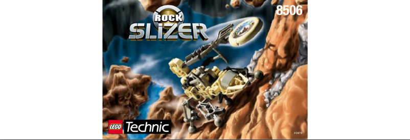 Page 1 de la notice Manuel utilisateur Lego Rock Slizer