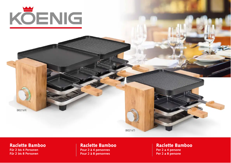 Page 1 de la notice Manuel utilisateur Koenig B02169