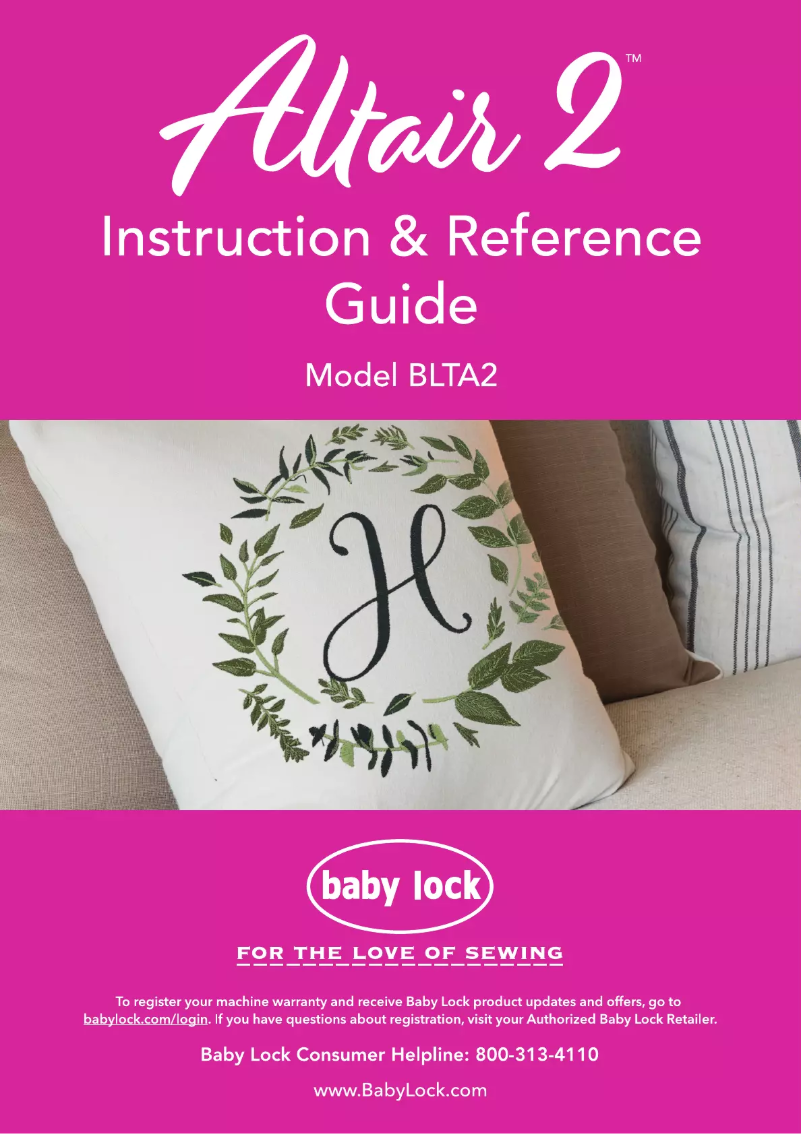 Image de la première page du manuel de l'appareil Altair 2