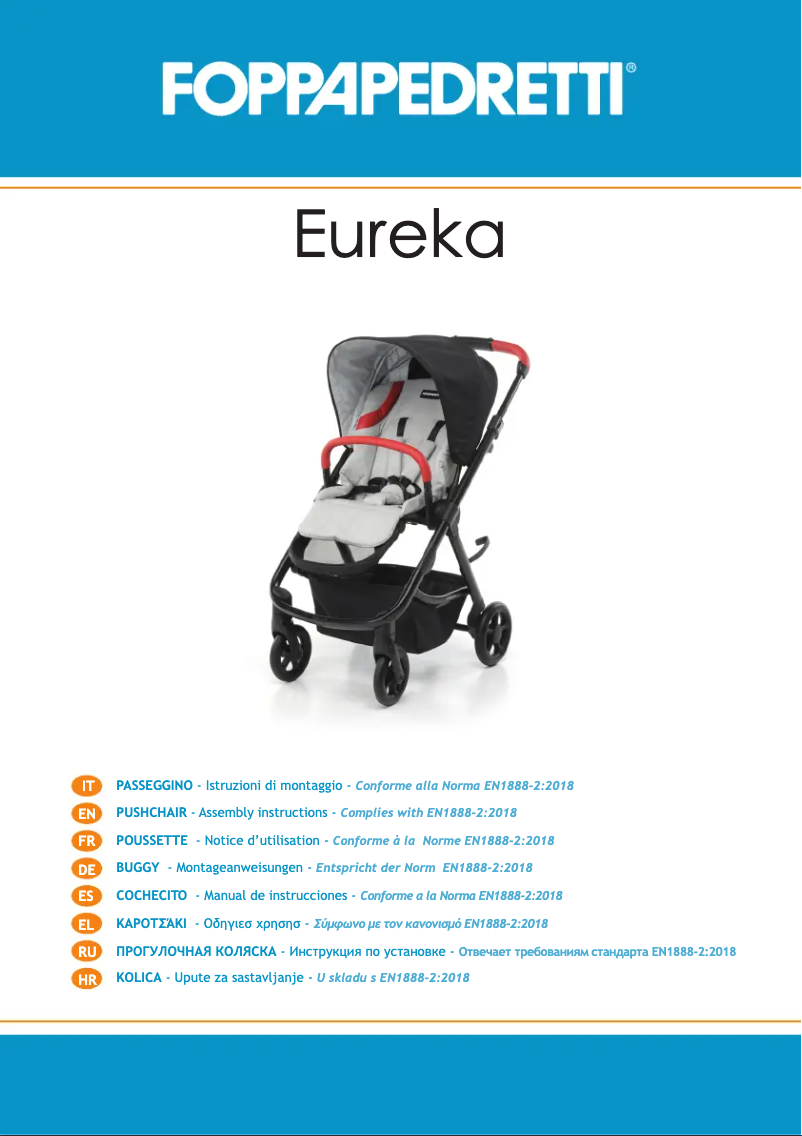 Page n°1 - Manuel utilisateur Foppapedretti Eureka