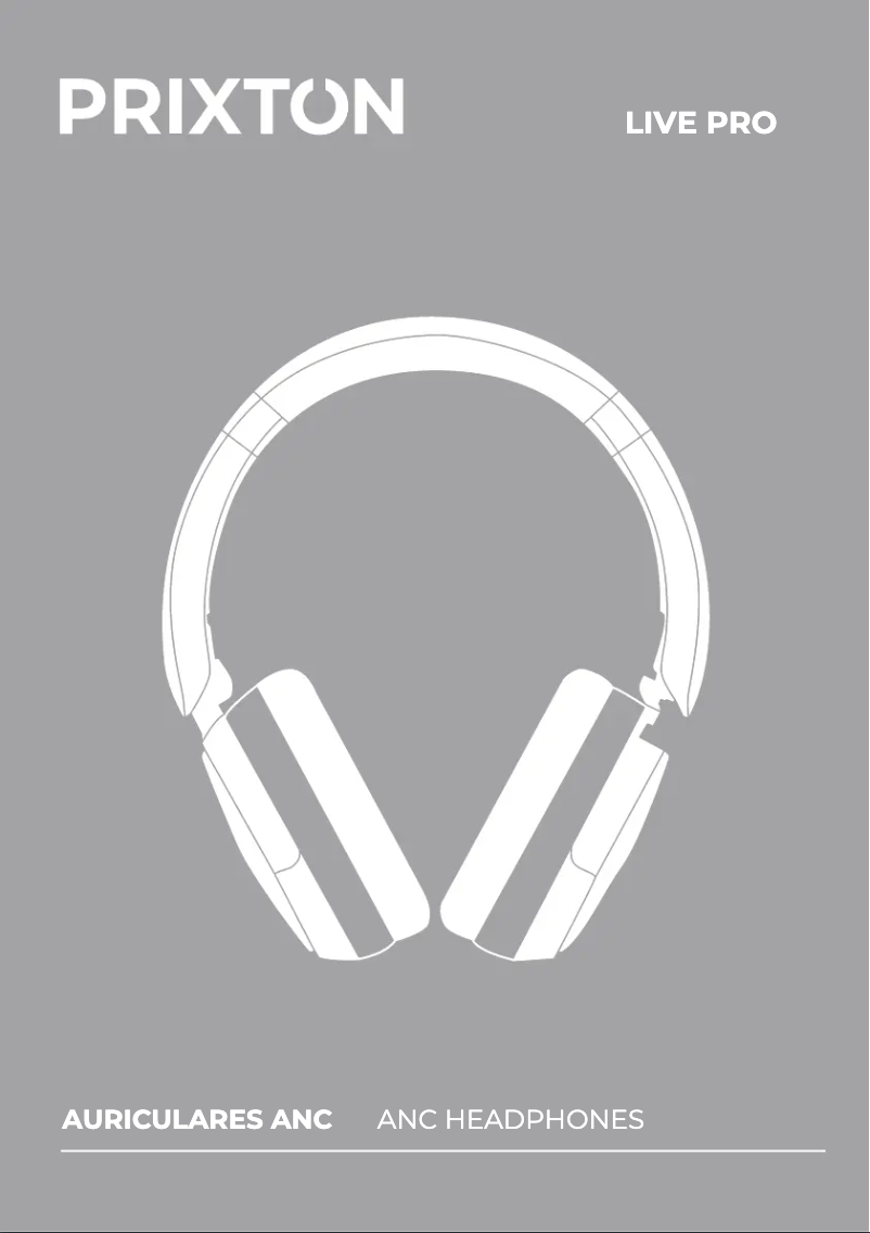 Image de la première page du manuel de l'appareil Live Pro