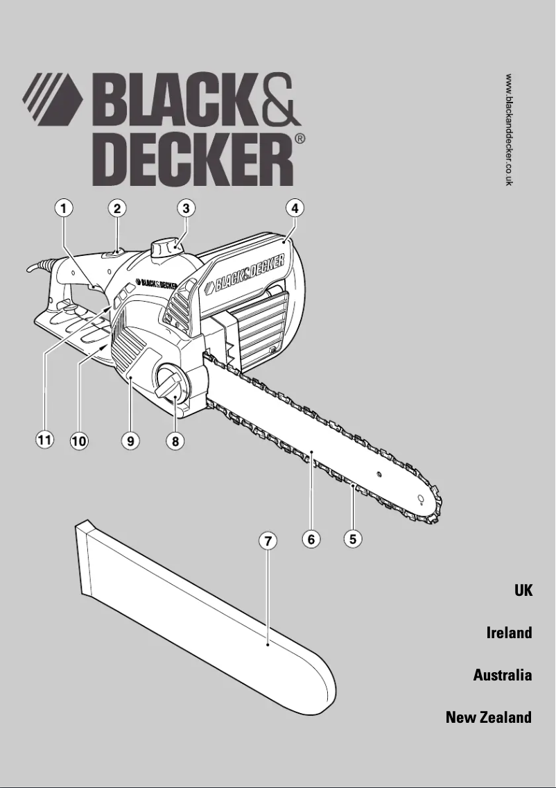 Page 1 de la notice Manuel utilisateur Black & Decker GK1940T