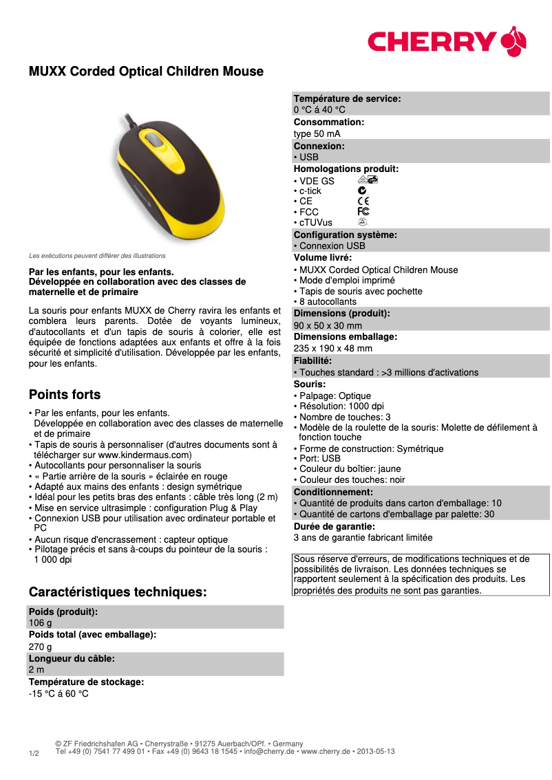 Image de la première page du manuel de l'appareil JM-C0100