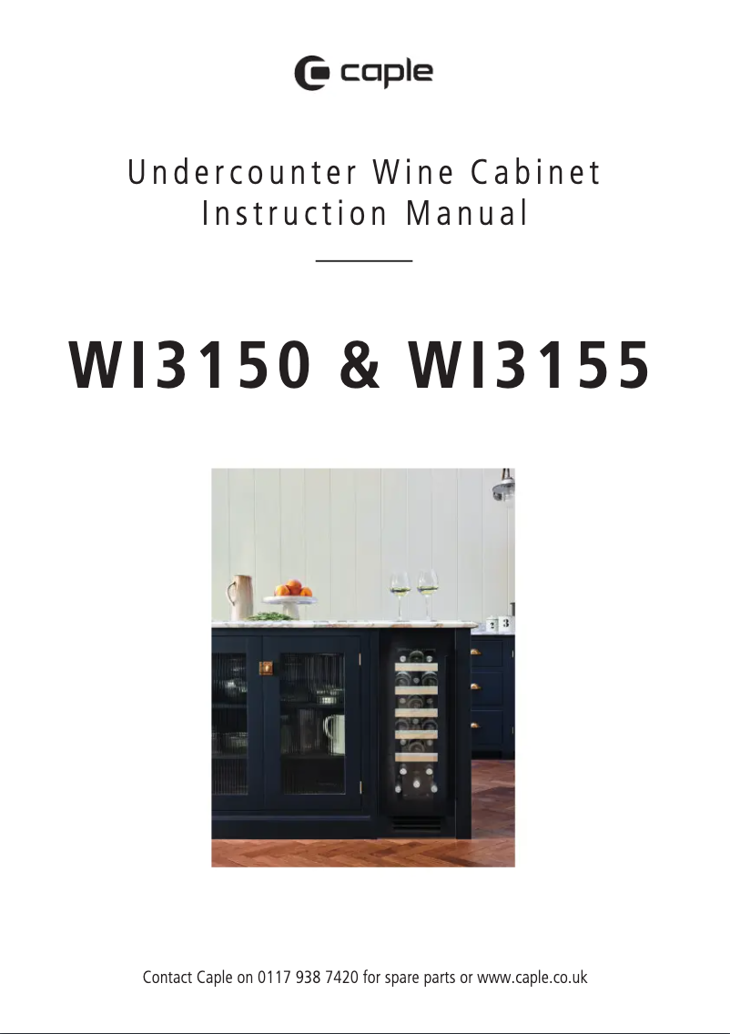 Image de la première page du manuel de l'appareil Wi3155BG