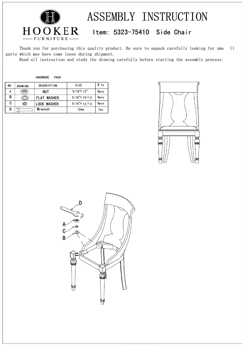 Image de la première page du manuel de l'appareil 5323-75410