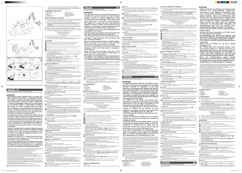 Image de la première page du manuel de l'appareil New Optima #Pro