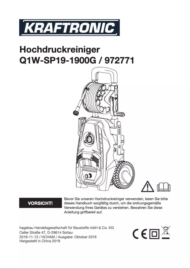 Image de la première page du manuel de l'appareil KT-HDR 145