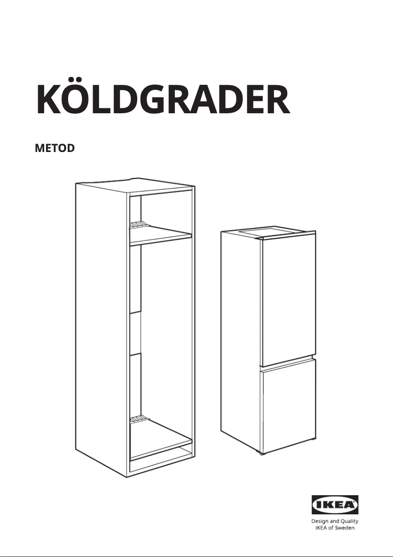 Image de la première page du manuel de l'appareil KÖLDGRADER 705.527.43