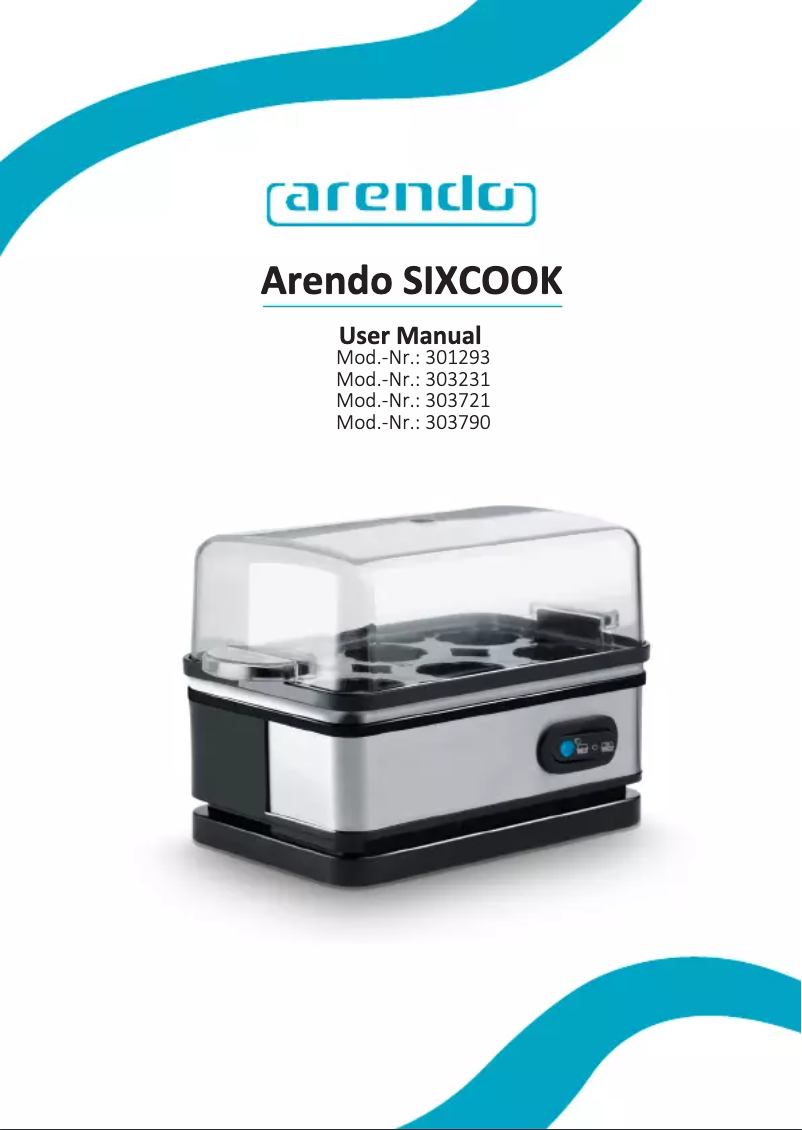 Page n°1 - Manuel utilisateur Arendo 30379