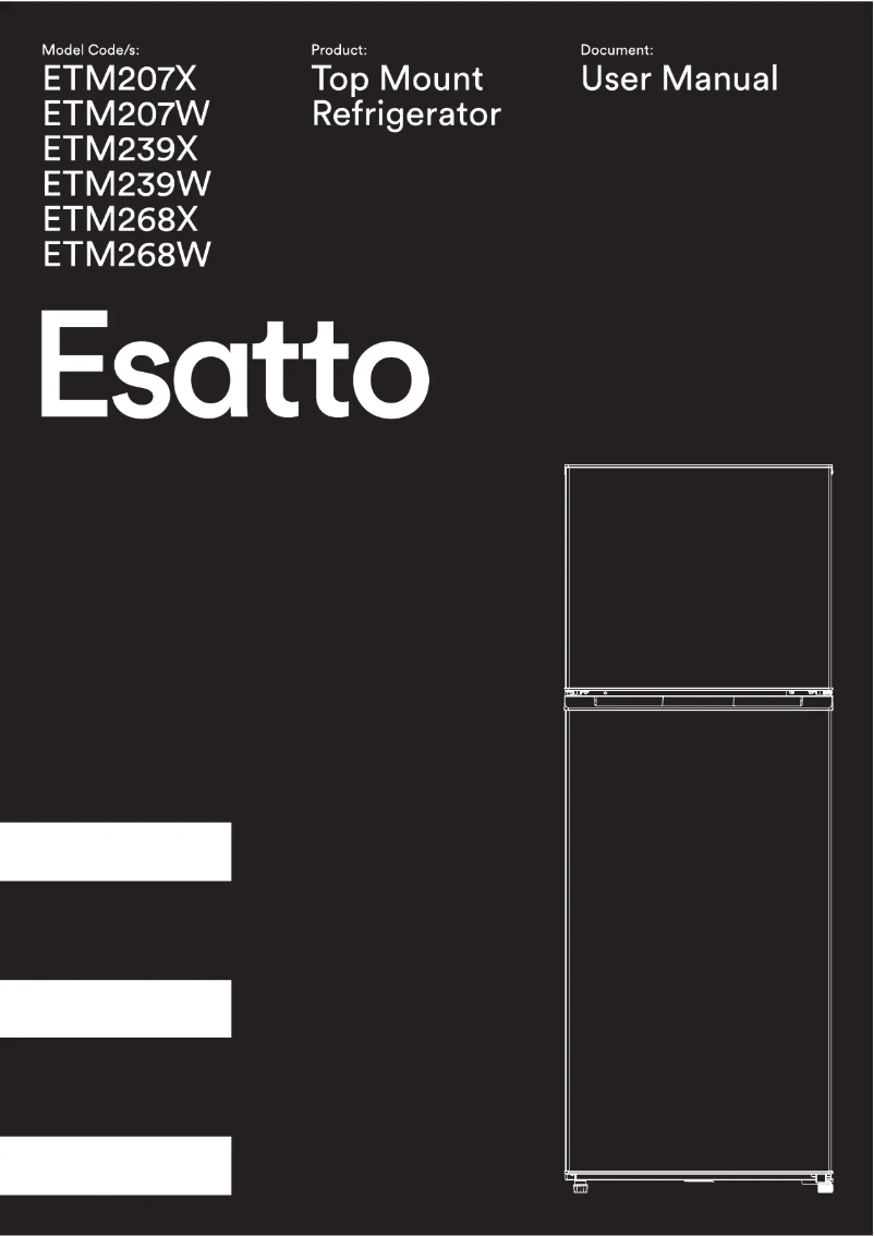 Page n°1 - Manuel utilisateur Esatto ETM207X
