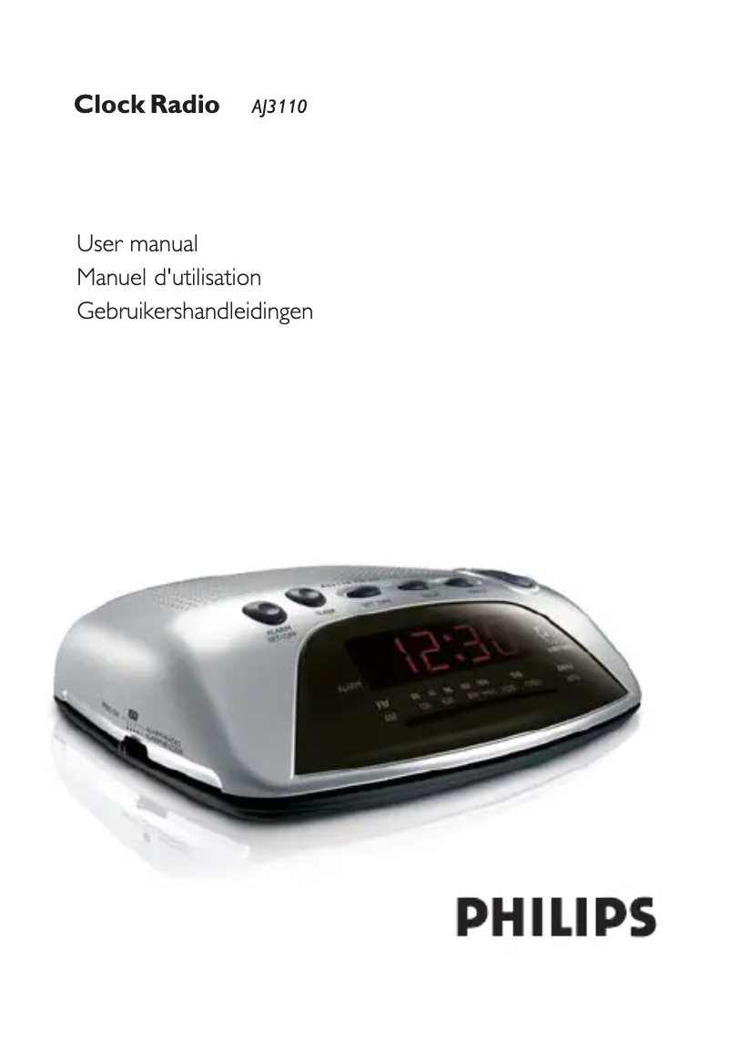 Imagen de la primera página del manual del dispositivo AJ3110