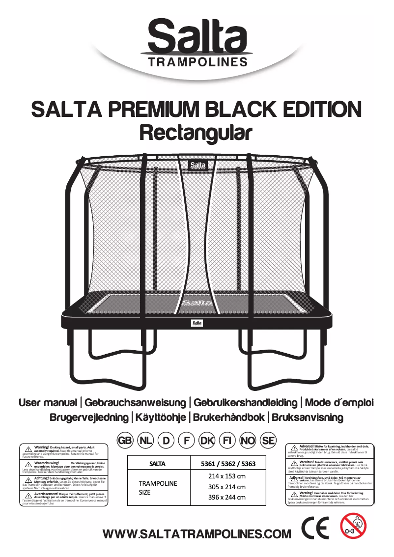 Image de la première page du manuel de l'appareil Premium Black