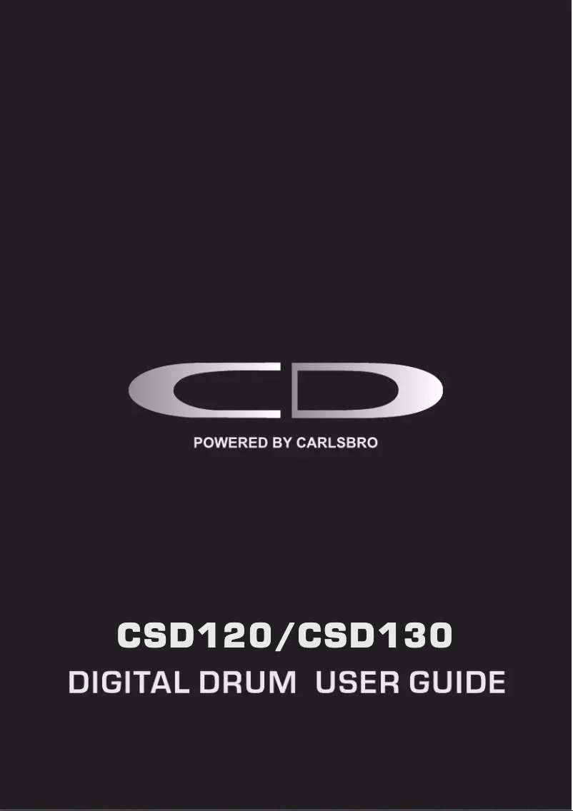 Page 1 de la notice Manuel utilisateur Carlsbro CSD120