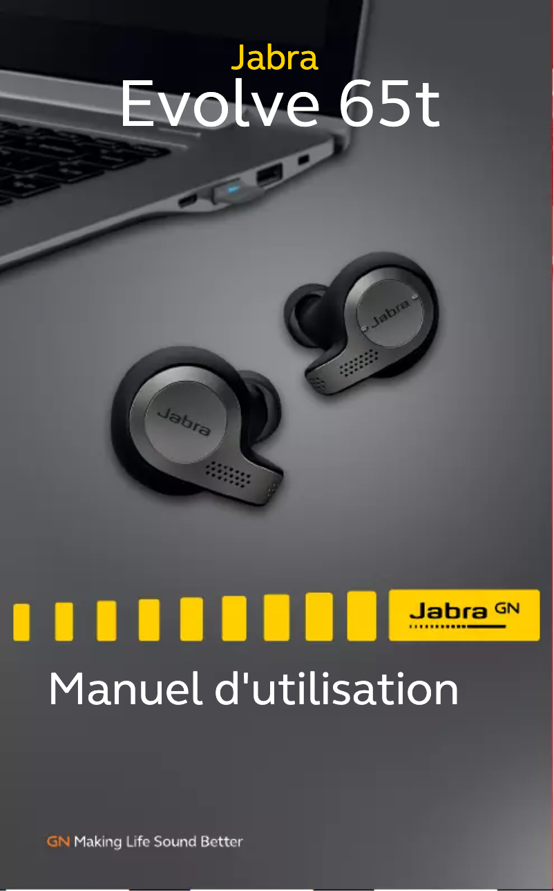 Página 1 del manual Manual de usuario Jabra Evolve 65t