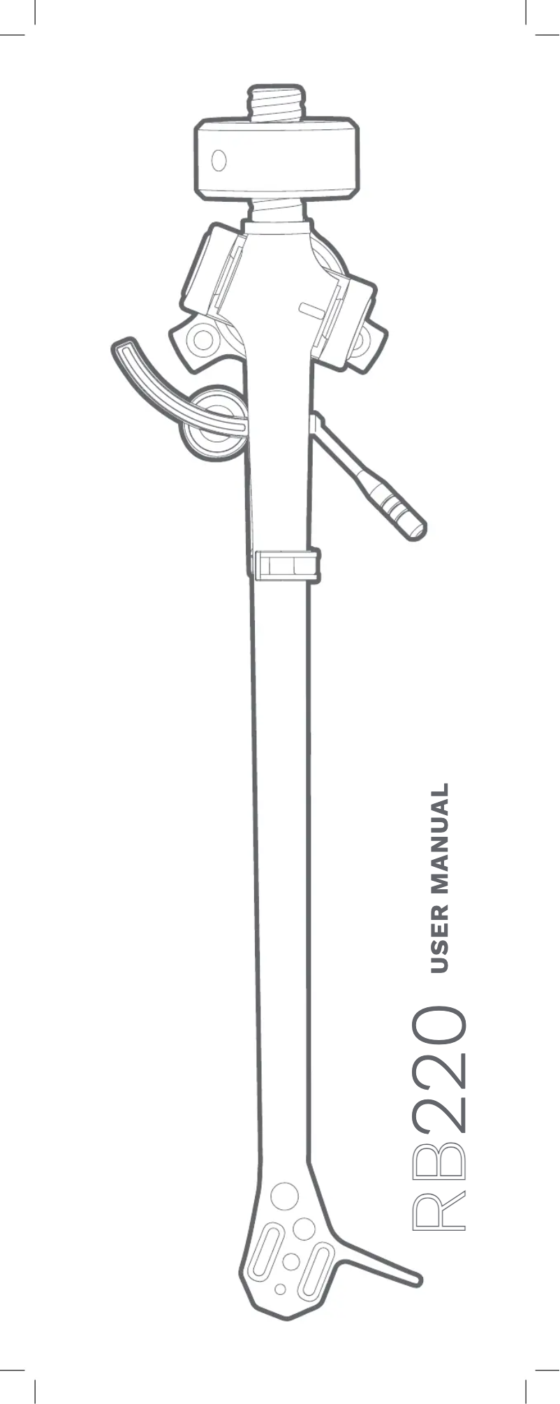 Page 1 de la notice Manuel utilisateur Rega RB220