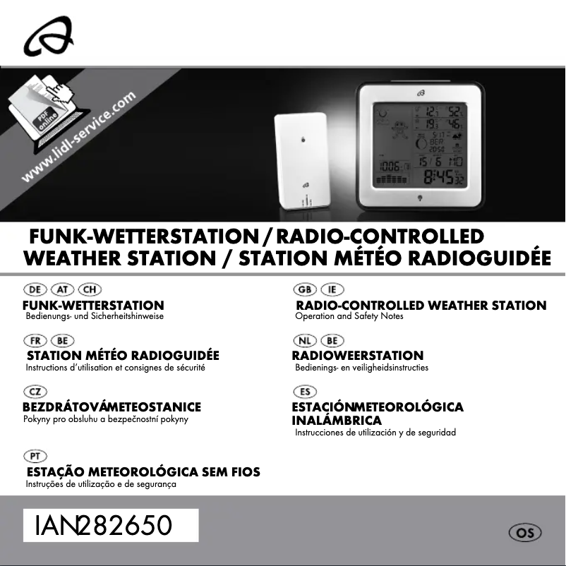 Page 1 de la notice Manuel utilisateur Auriol 4-LD5531