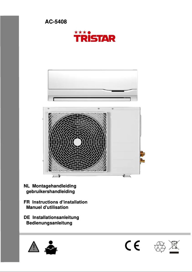 Image de la première page du manuel de l'appareil AC-5408