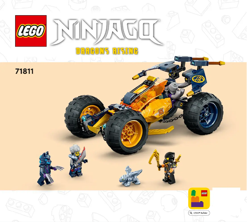 Image de la première page du manuel de l'appareil Ninjago 71811