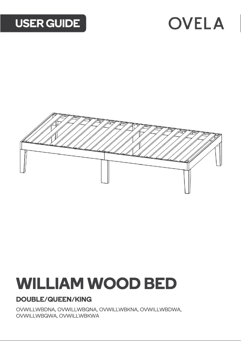 Page n°1 - Manuel utilisateur Ovela William OVWILLWBKNA