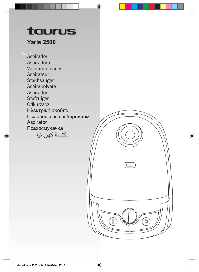 Page 1 de la notice Manuel utilisateur Taurus Yaris 2500
