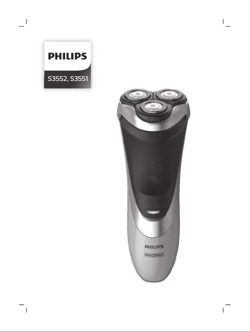 Page n°1 - Manuel utilisateur Philips Heritage Edition S3551
