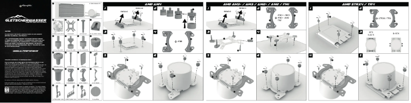 Image de la première page du manuel de l'appareil Gletscherwasser 280