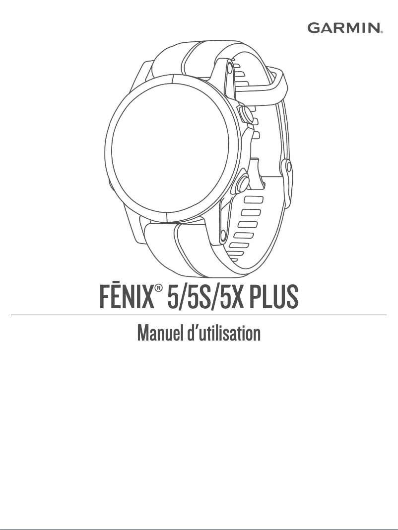 Page n°1 - Manuel utilisateur Garmin fēnix 5S Plus