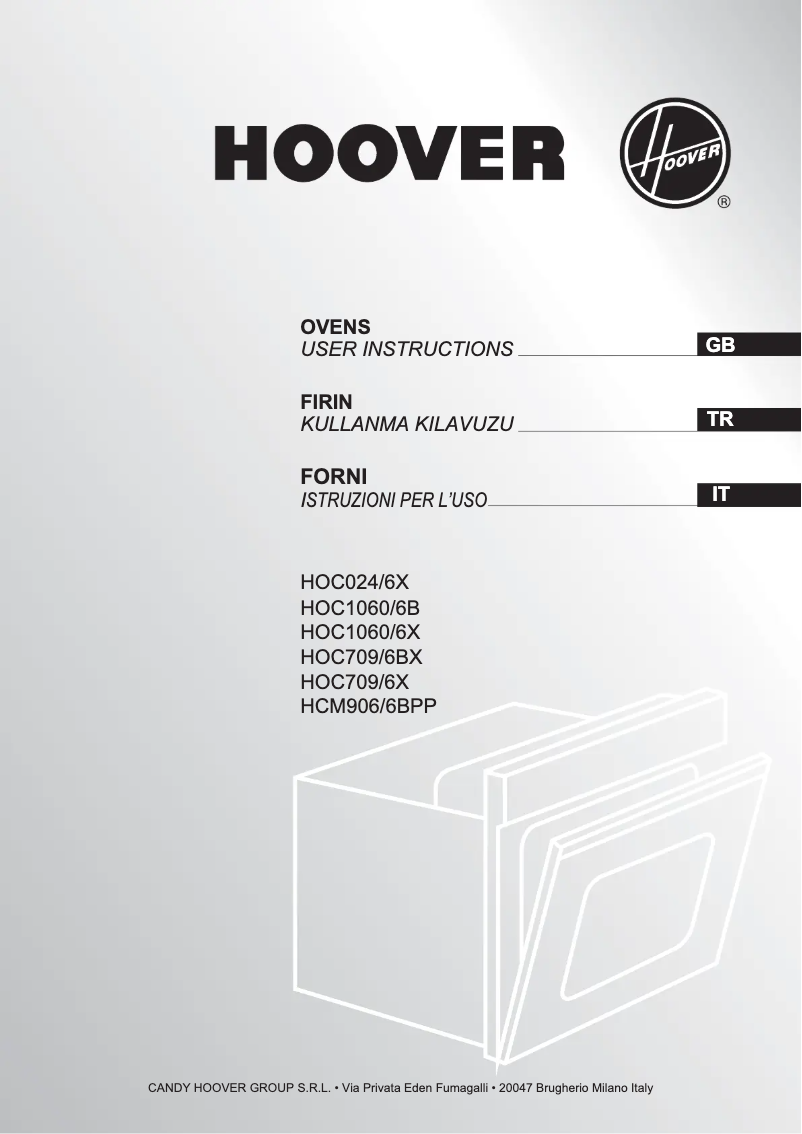 Page n°1 - Manuel utilisateur Hoover HO445