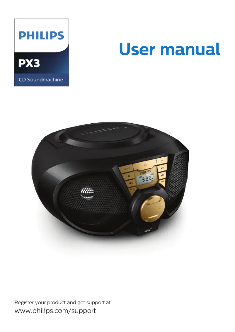 Image de la première page du manuel de l'appareil PX3115G