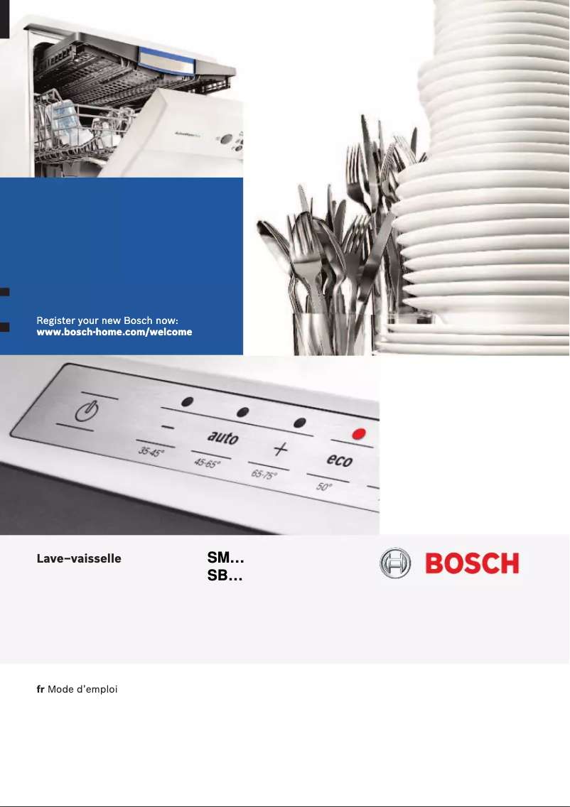 Page 1 de la notice Manuel utilisateur Bosch SMI24AW00