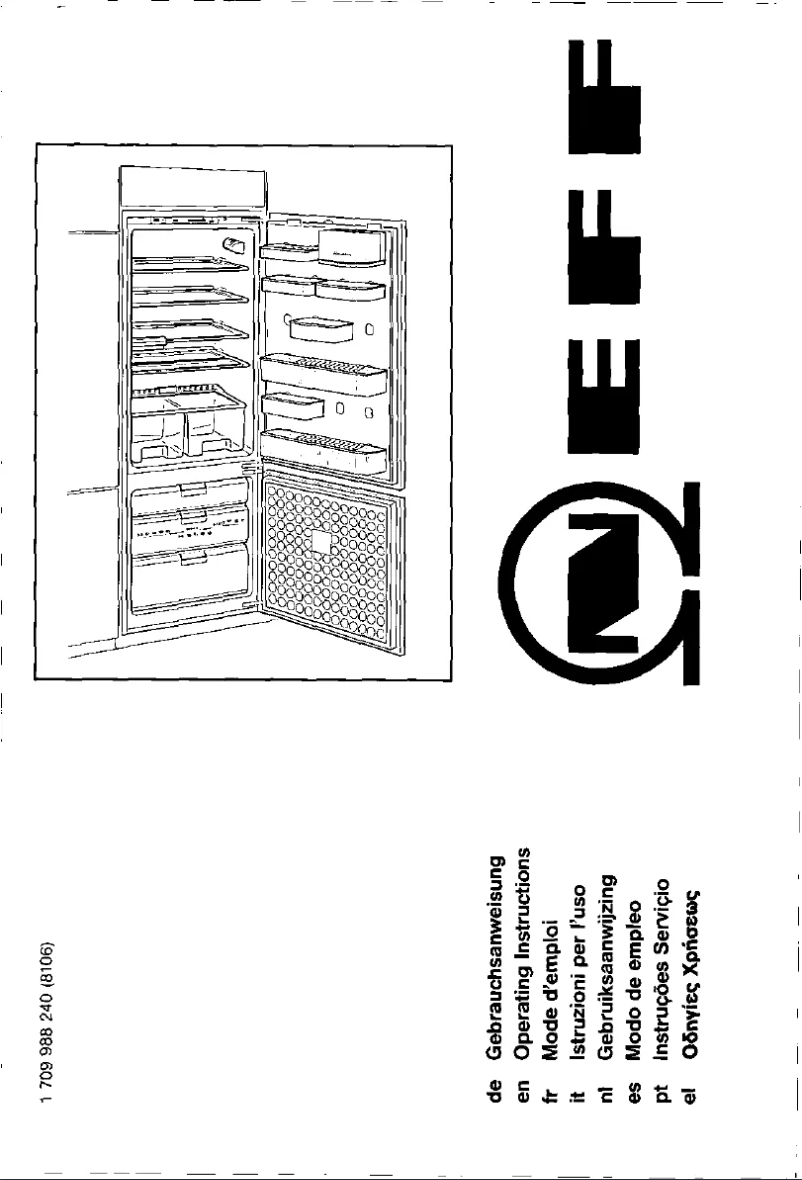 Page n°1 - Manuel utilisateur Neff K 4455 X1