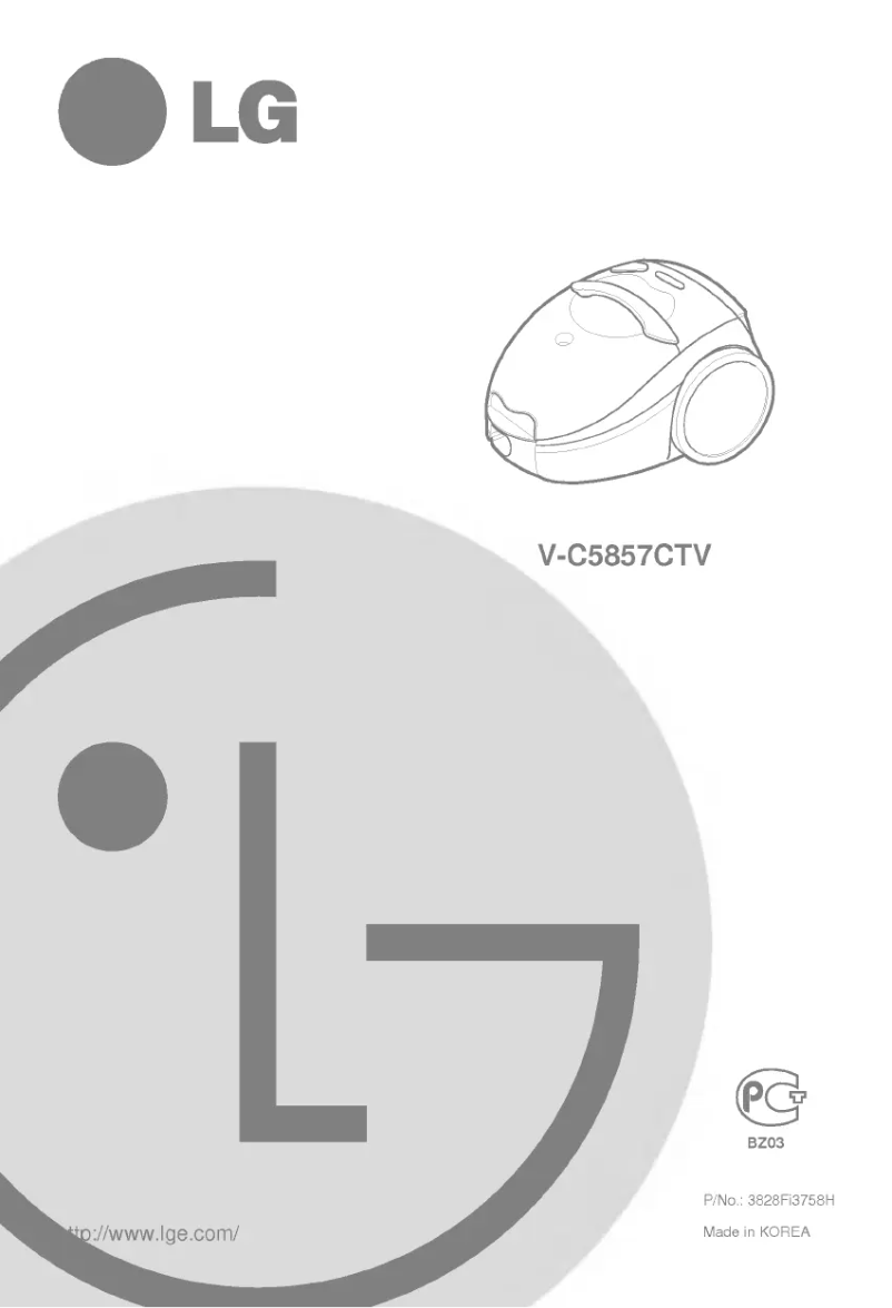 Página 1 del manual Manual de usuario LG V-C5857CTV