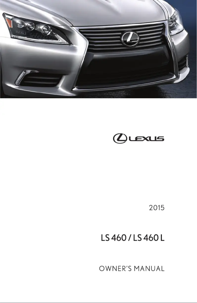 Imagen de la primera página del manual del dispositivo LS 460 (2015)