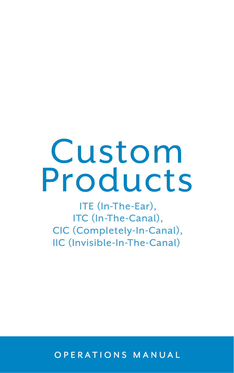 Página 1 del manual Manual de usuario Starkey Muse ITC