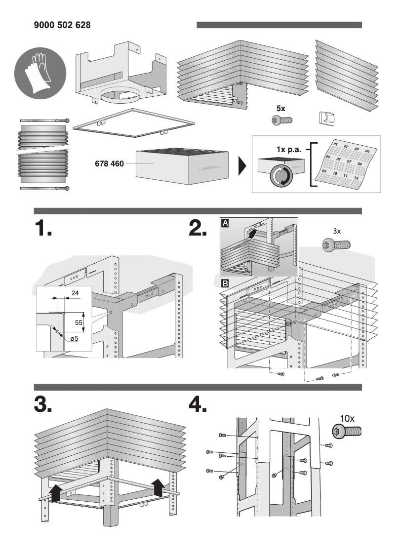 Page 1 de la notice Manuel utilisateur Neff Z5180X0